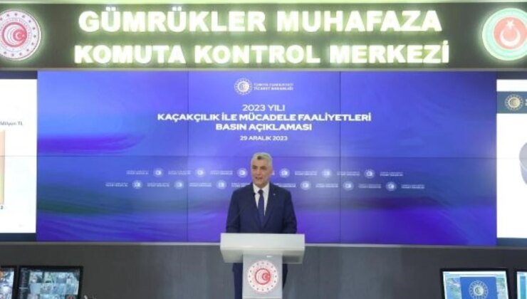 2023 Yılında 23 Milyar 74 Milyon Lira Değerinde Uyuşturucu ve Kaçak Ticari Eşya Yakalandı