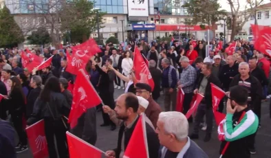 CHP İzmir Büyükşehir Belediye Başkan Adayı Cemil Tugay Menderes’te Seçim Ofisinin Açılışını Gerçekleştirdi