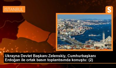 Ukrayna Devlet Başkanı Zelenskiy: Tüm topraklarımıza adil bir barış getirmek istiyoruz