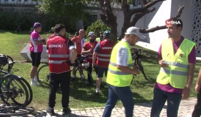 15 Temmuz’dan Gazze’ye özgürlük için pedal çevirdiler