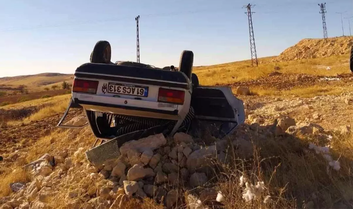 Şanlıurfa’da Otomobil Devrildi: 5 Yaralı