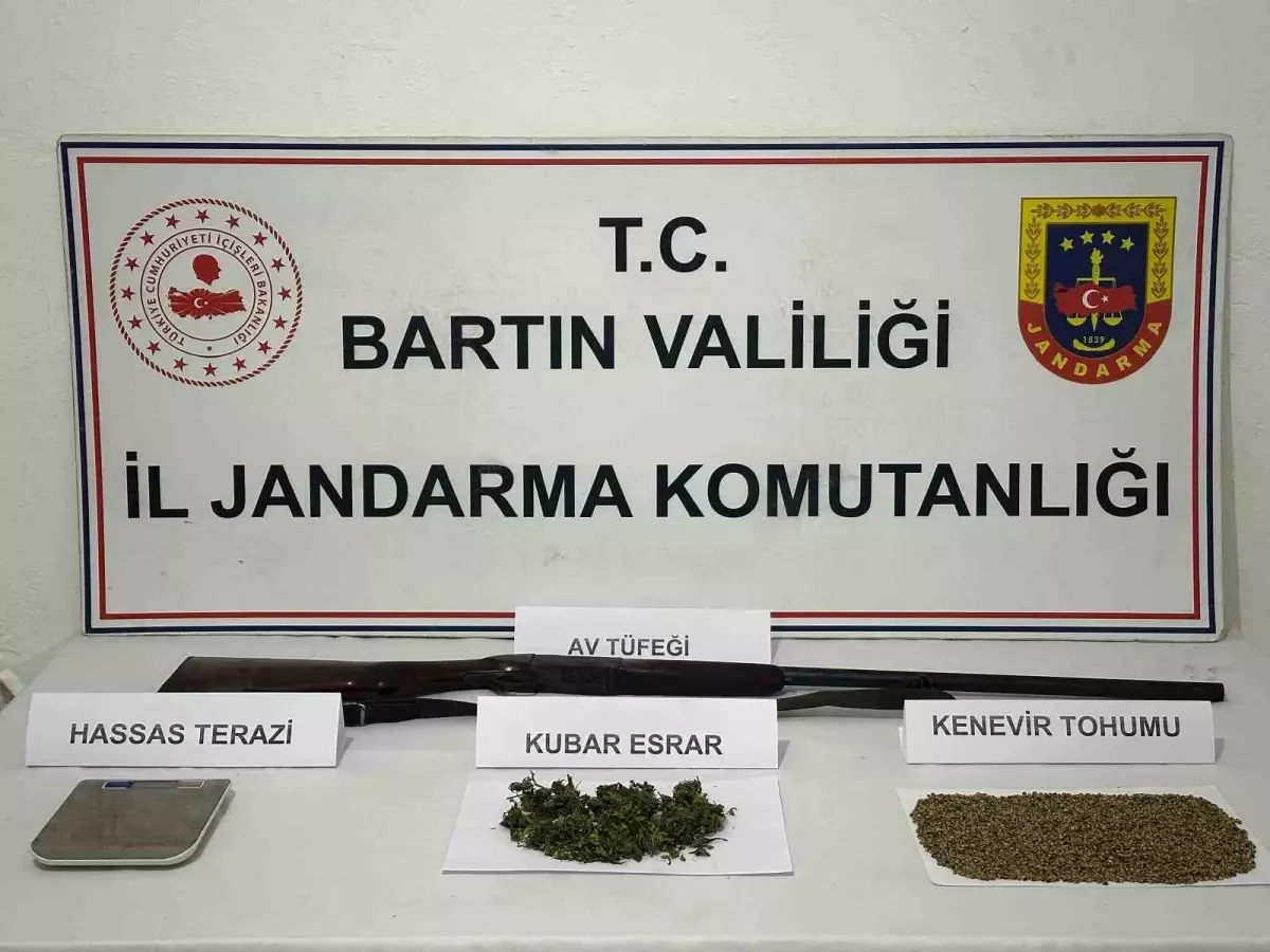 Bartın’da Uyuşturucu Operasyonu