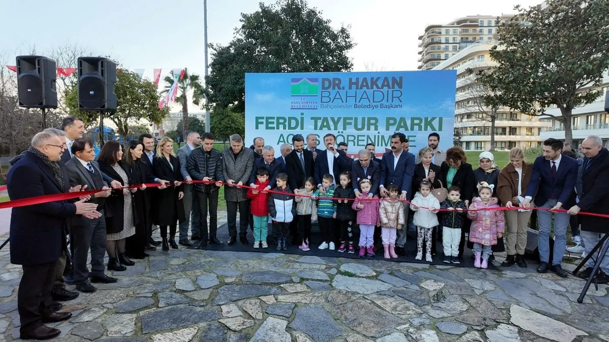 Ferdi Tayfur’un hatırası açılışı yapılan parkta yaşayacak